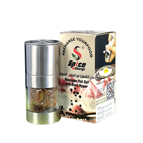 Himalayan Pink Salt with Black Pepper
