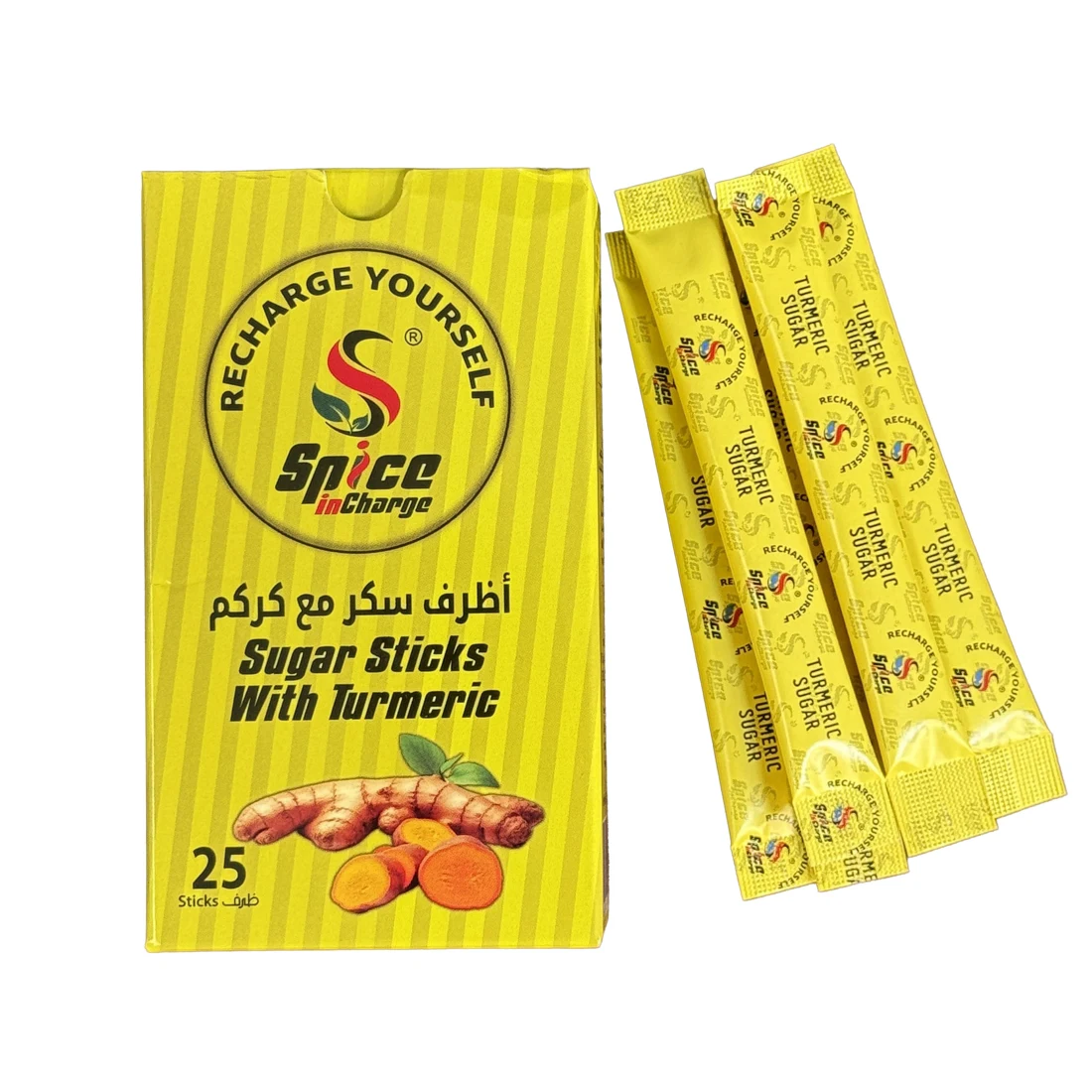 Turmeric Sugar Sticks